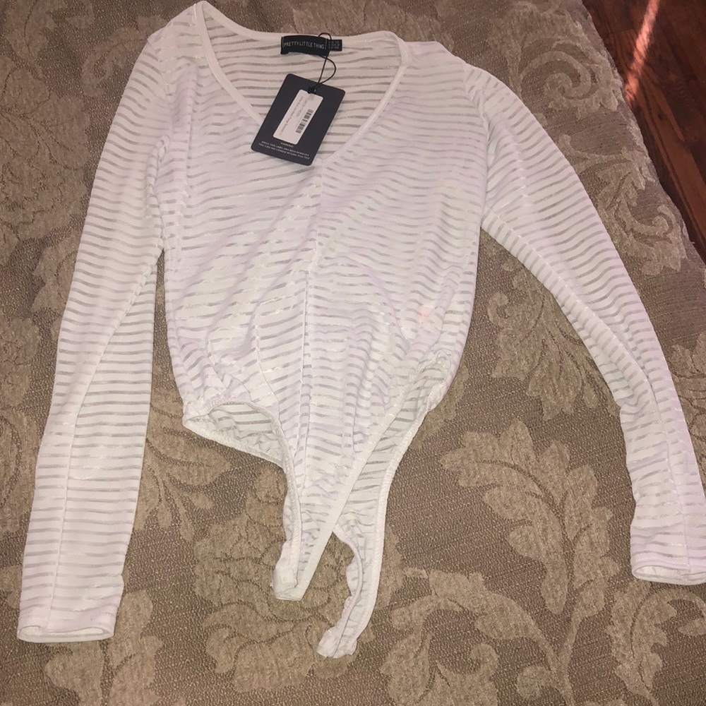 Pretty little things long sleeve body suit